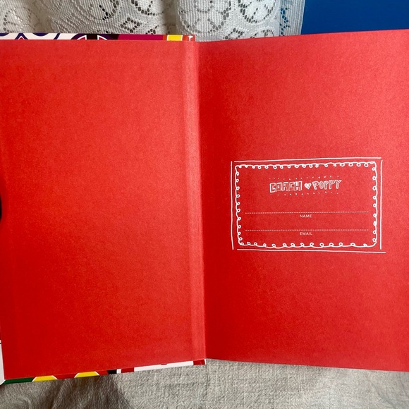 Coach Poppy C Pop Diary Journal-Brand New Blank Pages - Picture 2 of 6